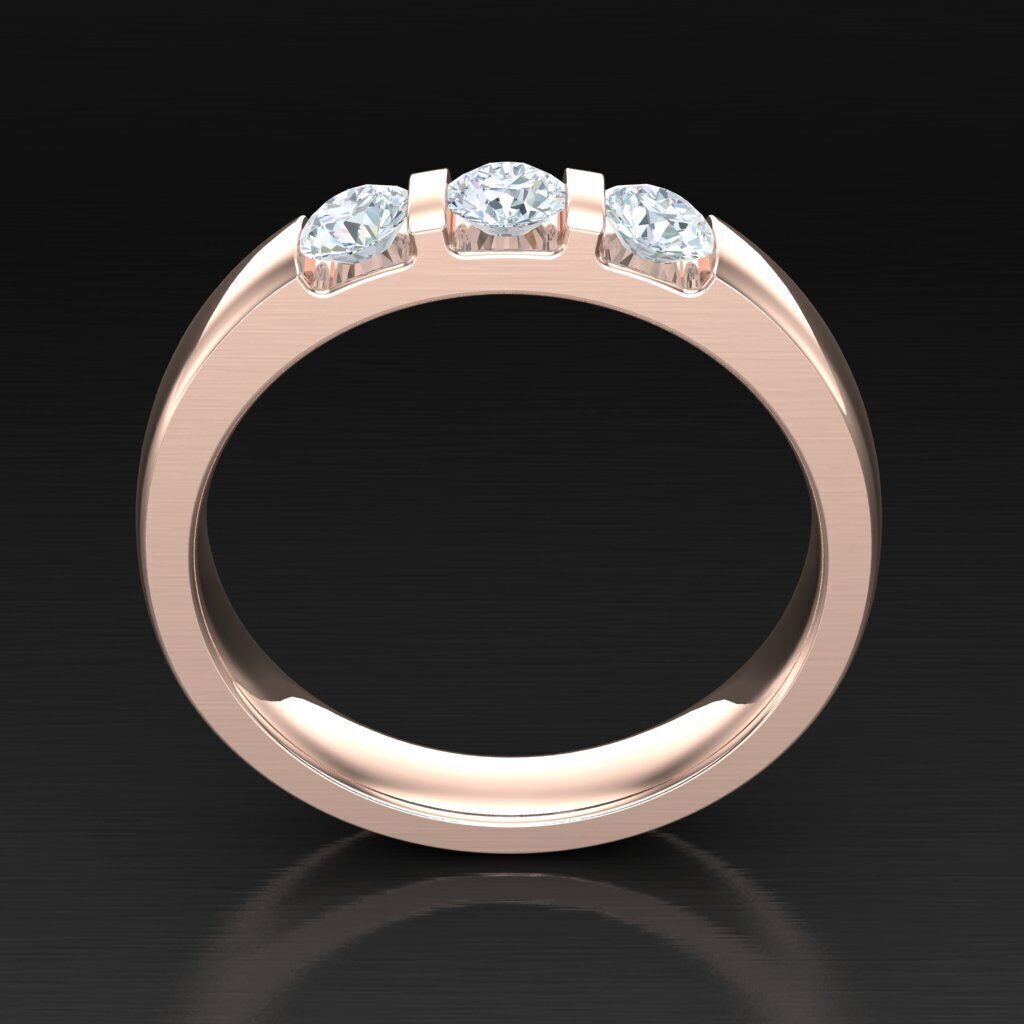 Man Ring New Design 3MR055 3D print model_2