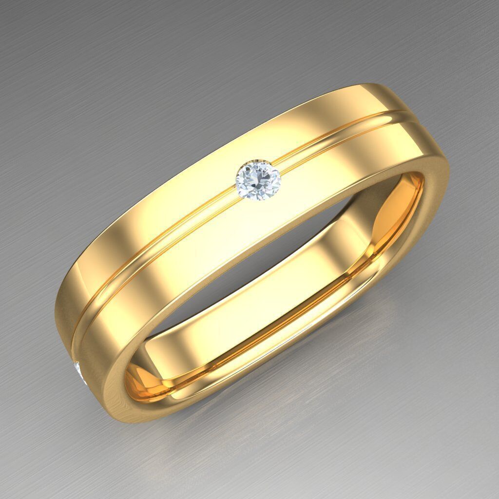 Man Ring New Design 3MR054 3D model_9