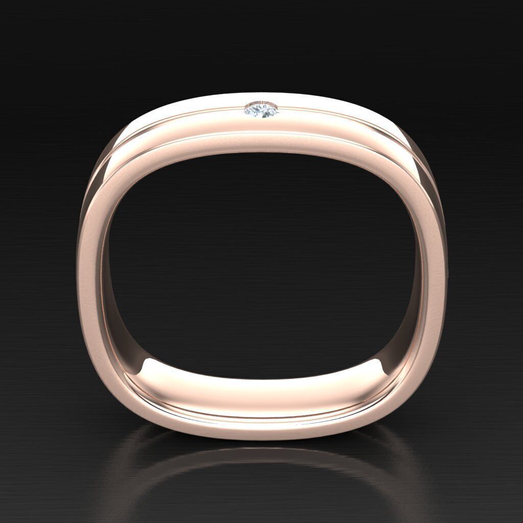 Man Ring New Design 3MR054 3D model_2