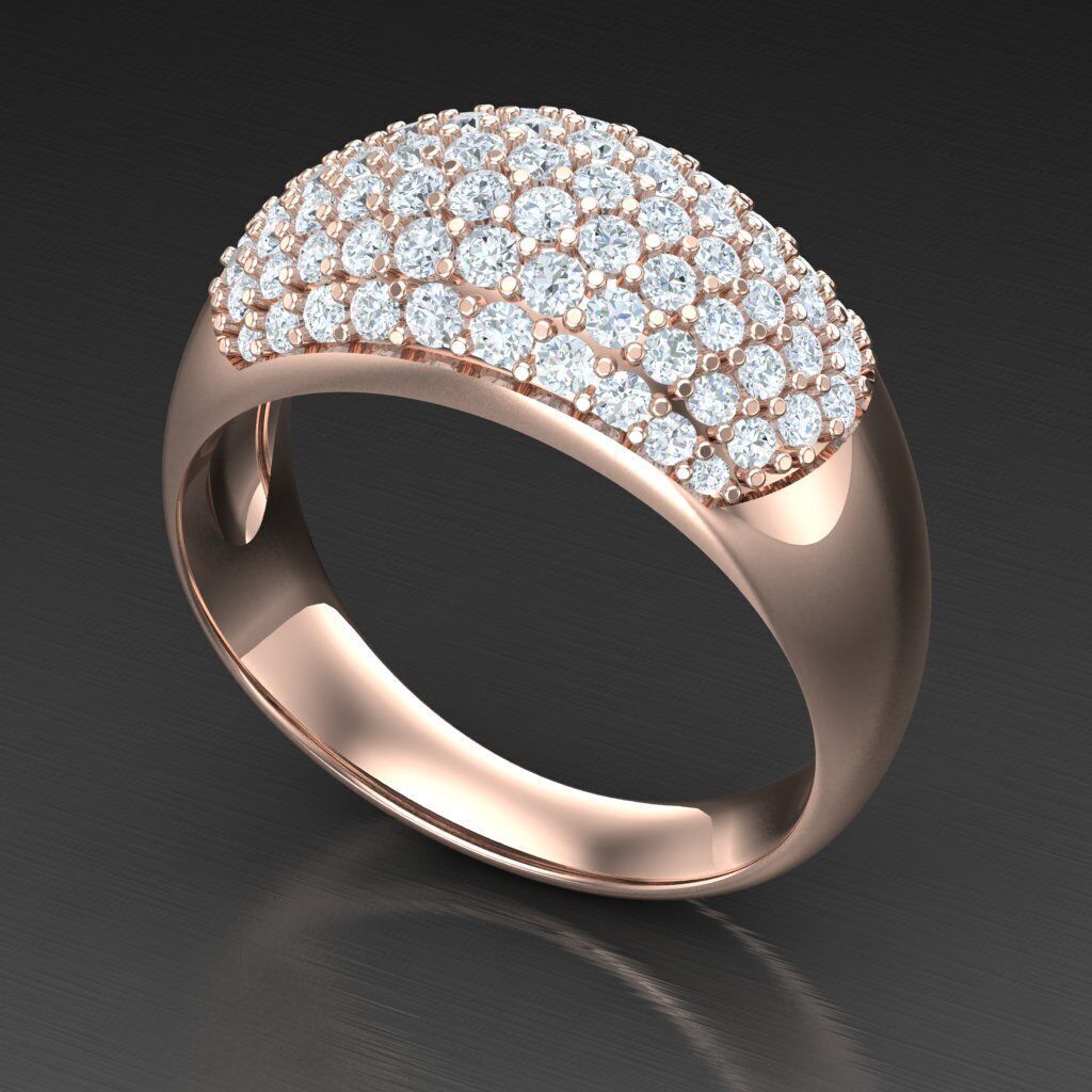 Man Ring New Design 3MR053 3D model_4