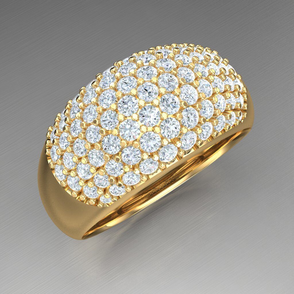 Man Ring New Design 3MR053 3D model_9