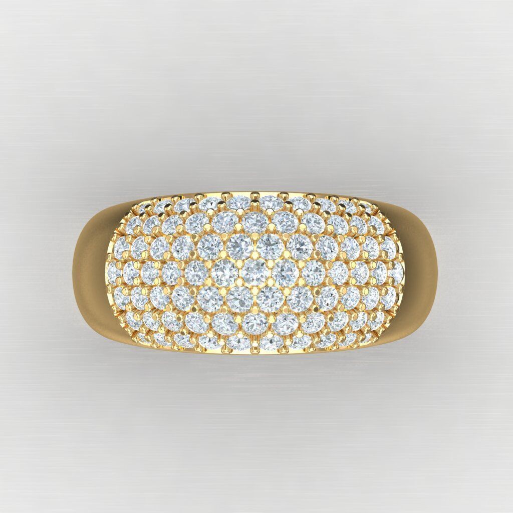 Man Ring New Design 3MR053 3D model_7