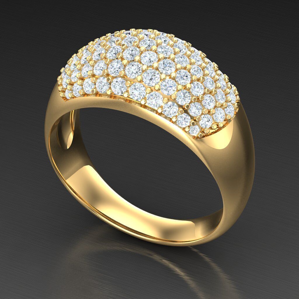 Man Ring New Design 3MR053 3D model_5