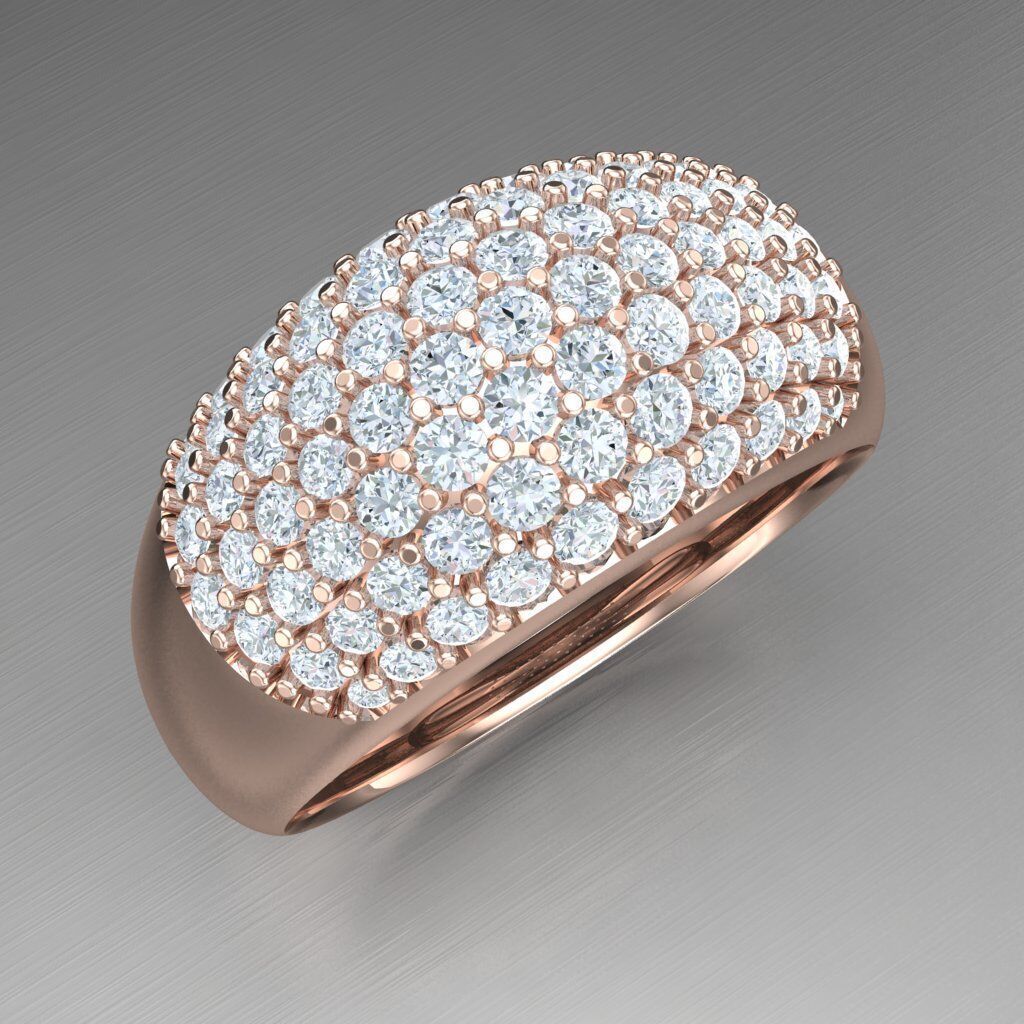 Man Ring New Design 3MR053 3D model_8