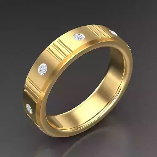 Man Ring New Design 3MR051 3D model