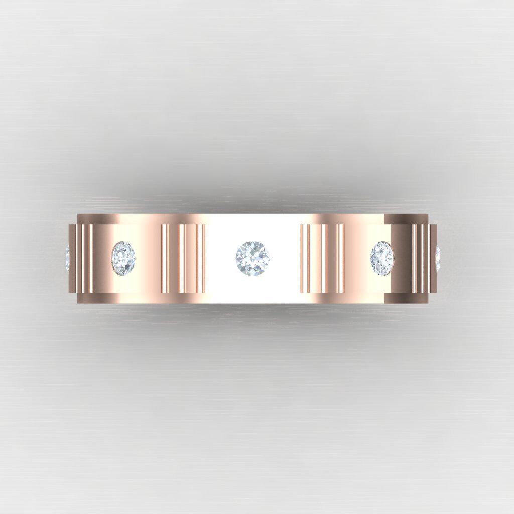 Man Ring New Design 3MR051 3D model_6