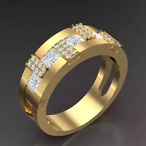 Man Ring New Design 3MR049 3D print model