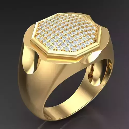 Man Ring New Design 3MR048 3D model