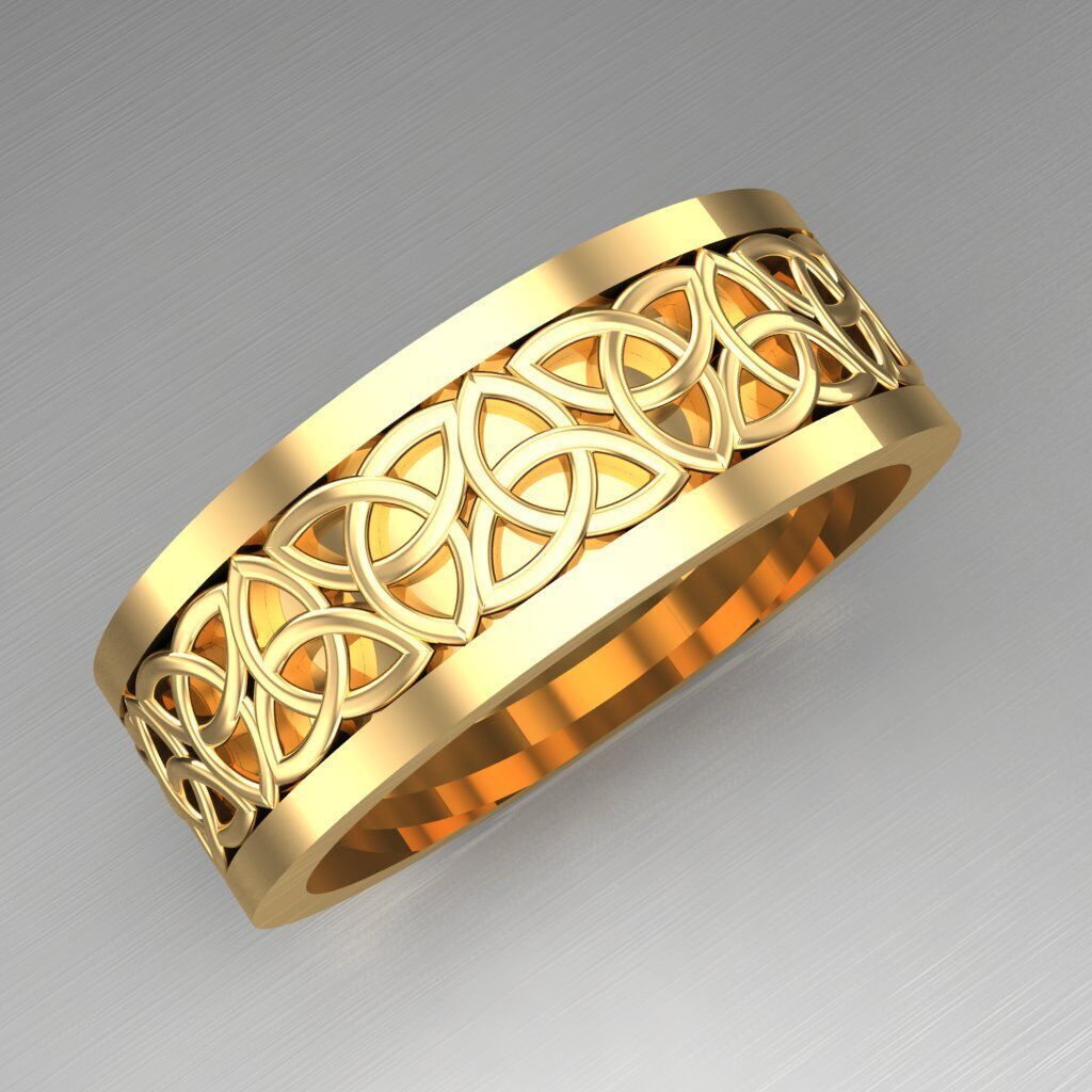 Man Ring New Design 3MR044 3D print model_9