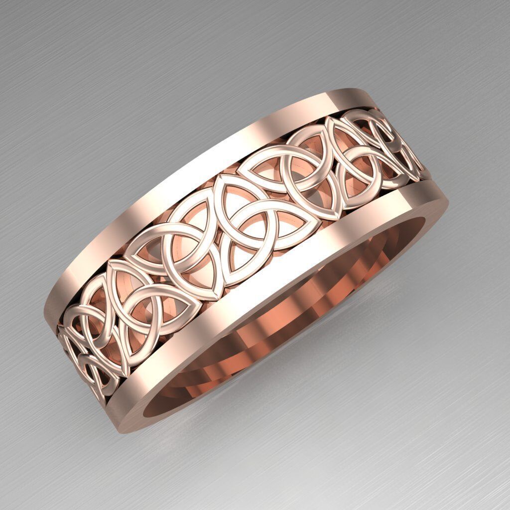 Man Ring New Design 3MR044 3D print model_8