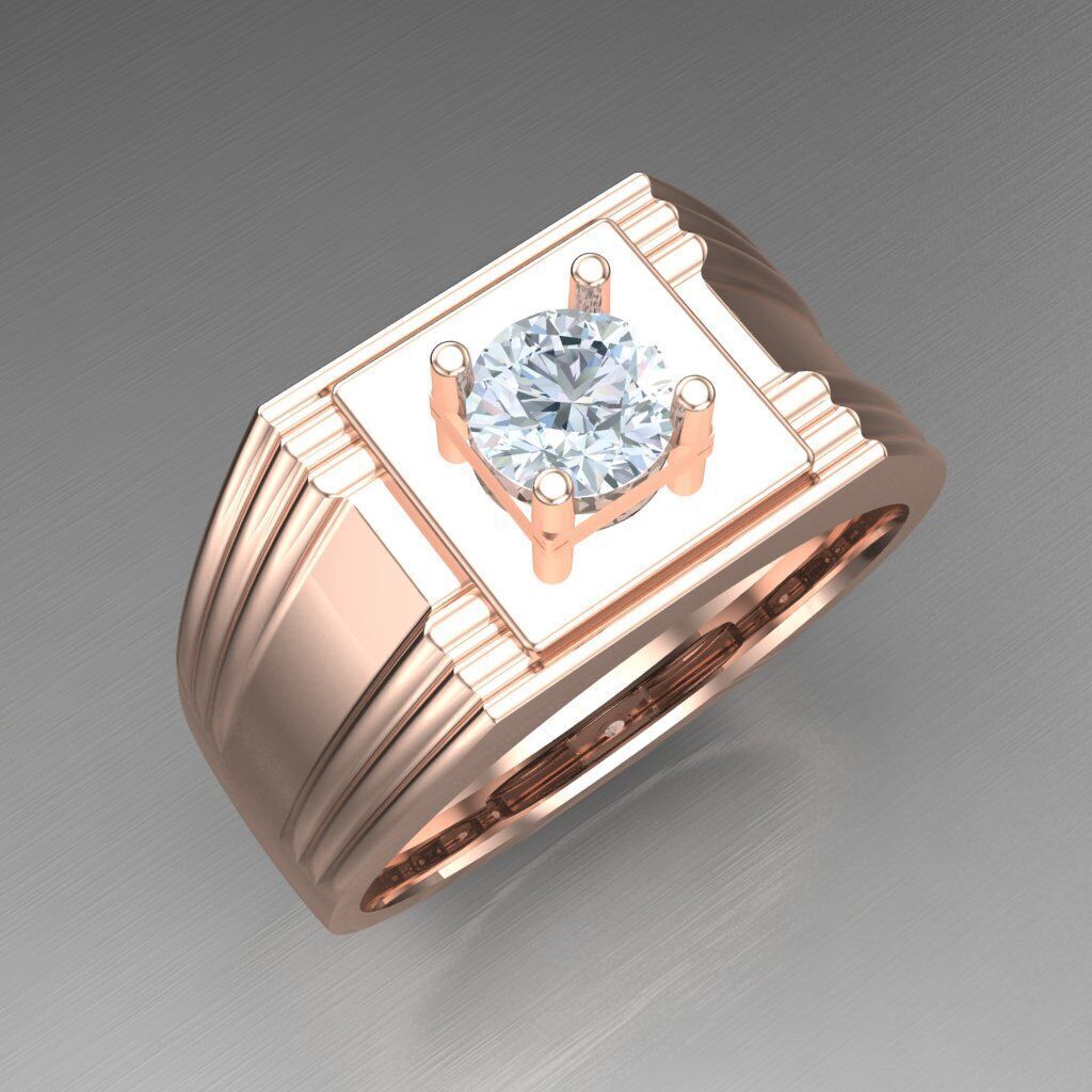 Man Ring New Design 3MR036 3D model_8