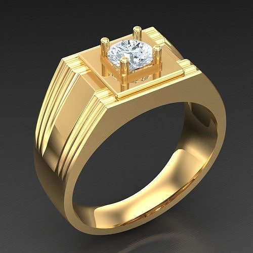 Man Ring New Design 3MR036 3D model