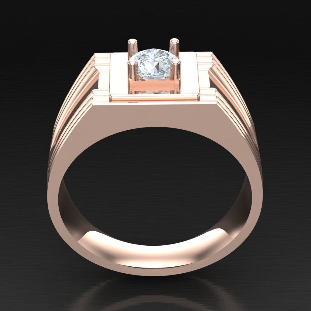 Man Ring New Design 3MR036 3D model_2