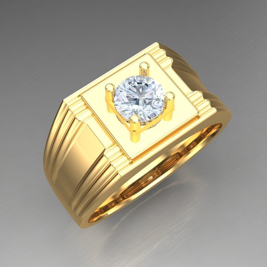 Man Ring New Design 3MR036 3D model_9