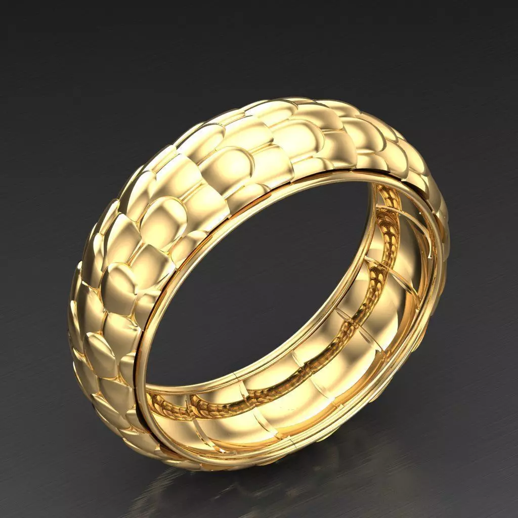 Man Ring New Design 3MR033 3D print model
