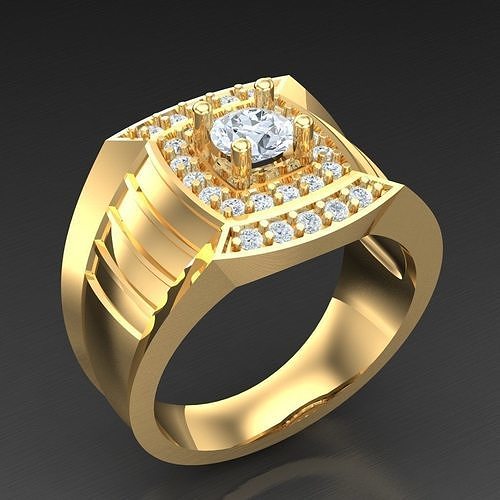 Man Ring New Design 3MR032 3D model