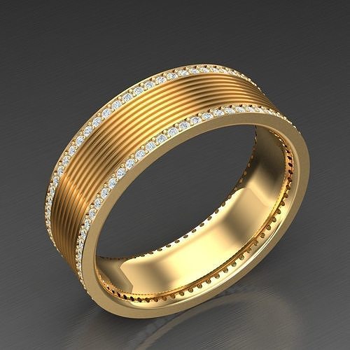 Man Ring New Design 3MR028 3D model