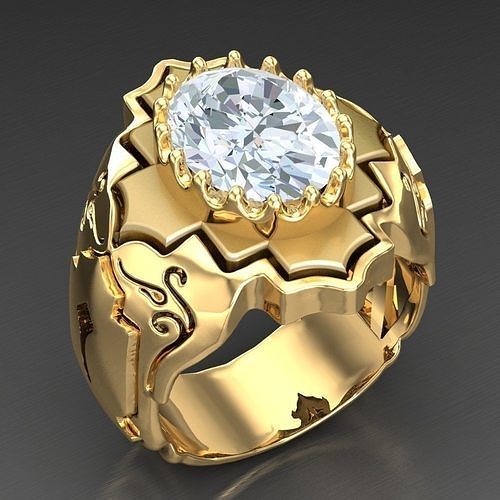 Man Ring New Design 3MR027 3D model
