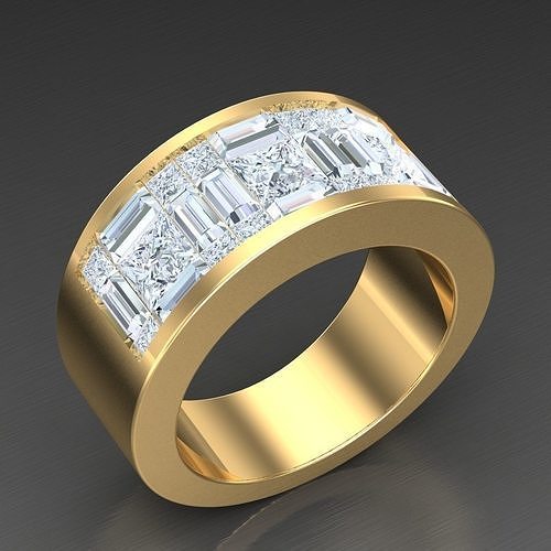 Man Ring New Design 3MR026 3D model