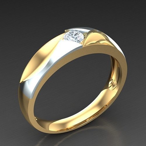 Man Ring New Design 3MR023 3D model