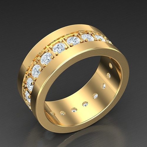 Man Ring New Design 3MR022 3D model