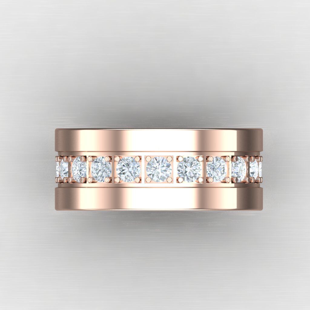 Man Ring New Design 3MR022 3D model_6