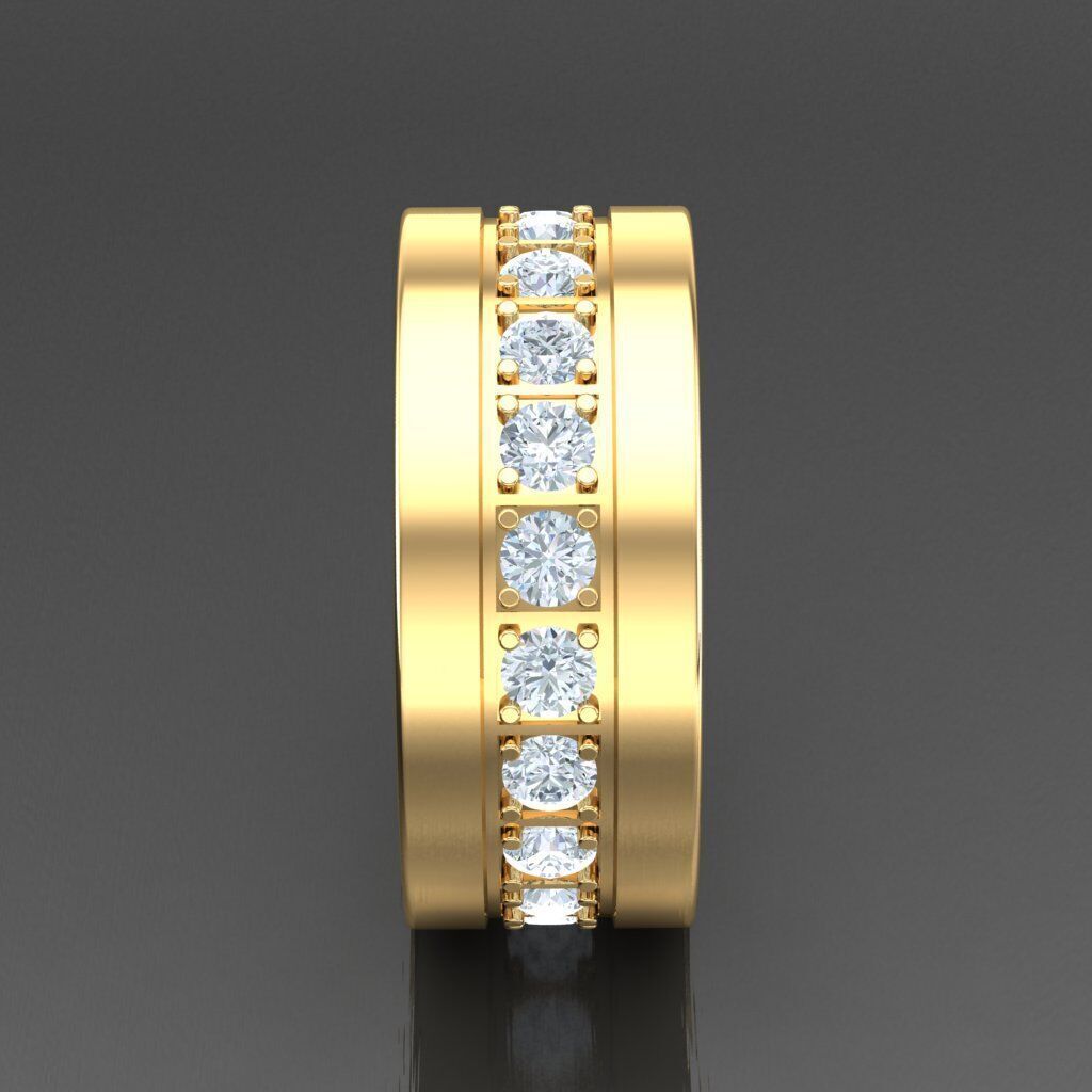 Man Ring New Design 3MR022 3D model_11