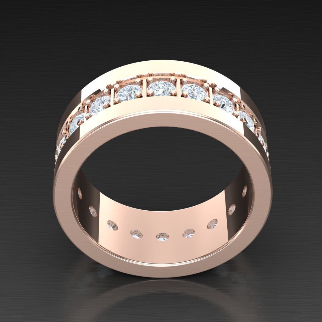 Man Ring New Design 3MR022 3D model_2