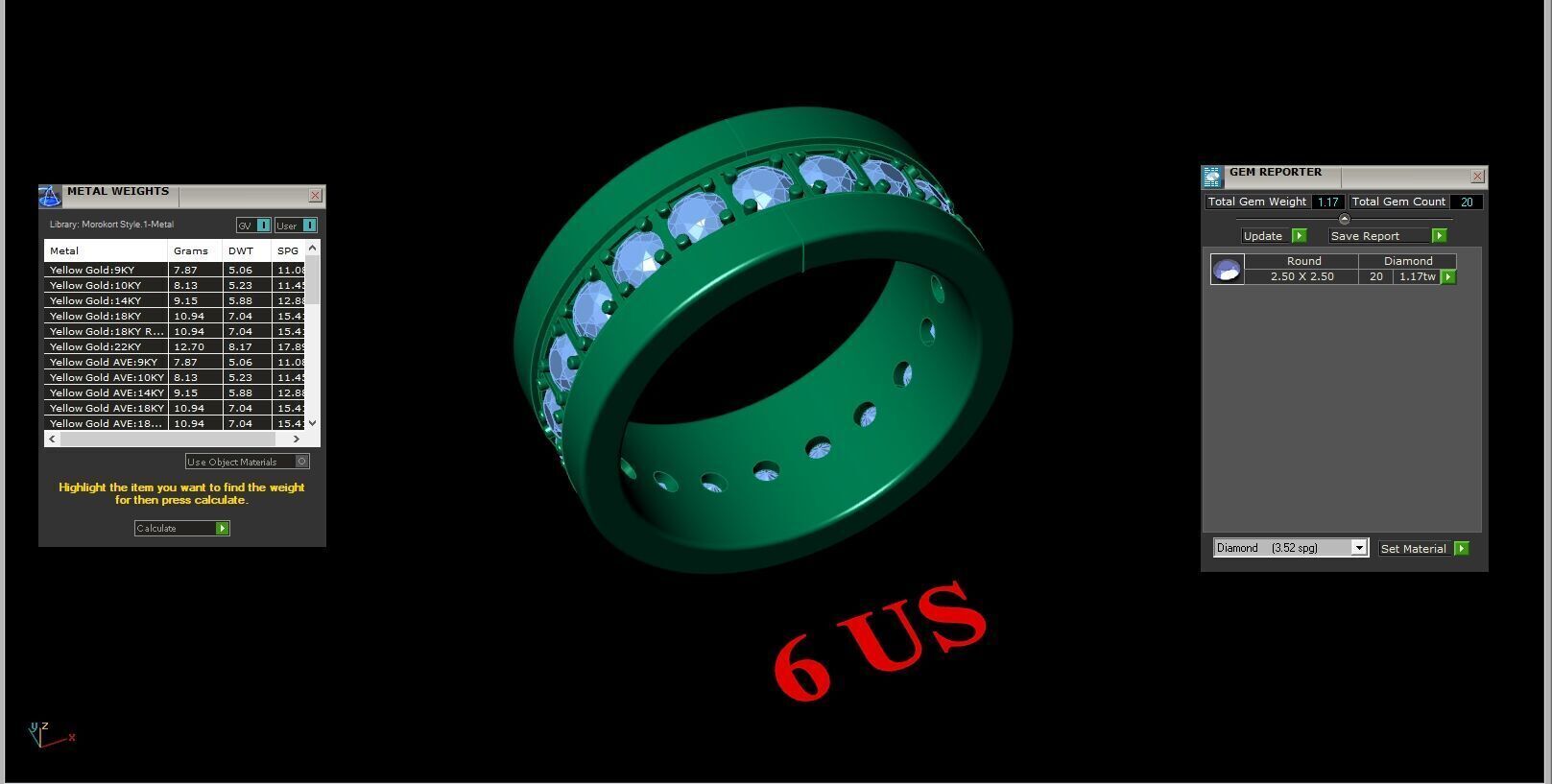 Man Ring New Design 3MR022 3D model_12