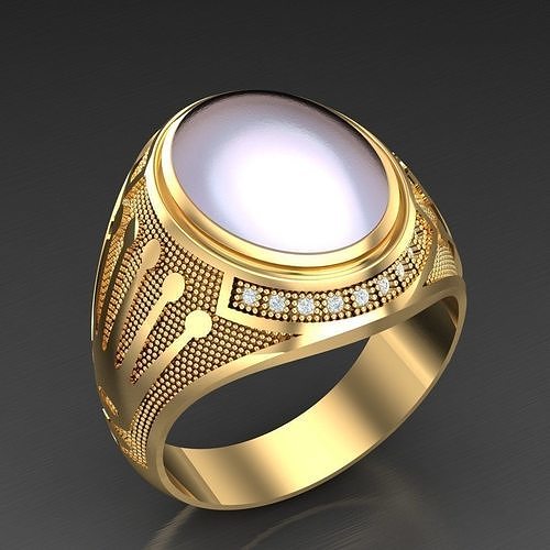 Man Ring New Design 3MR021 3D model