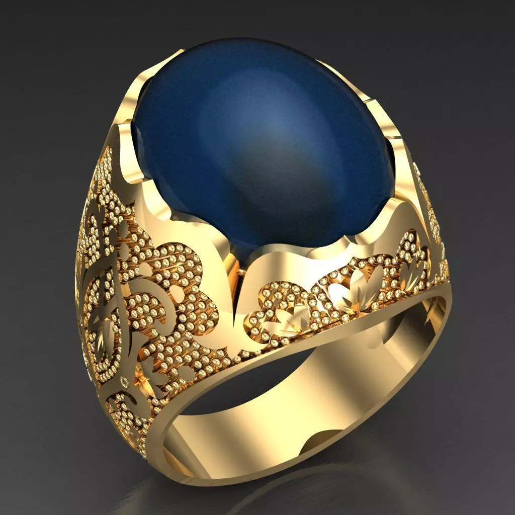 Man Ring New Design 3MR019 3D print model_0