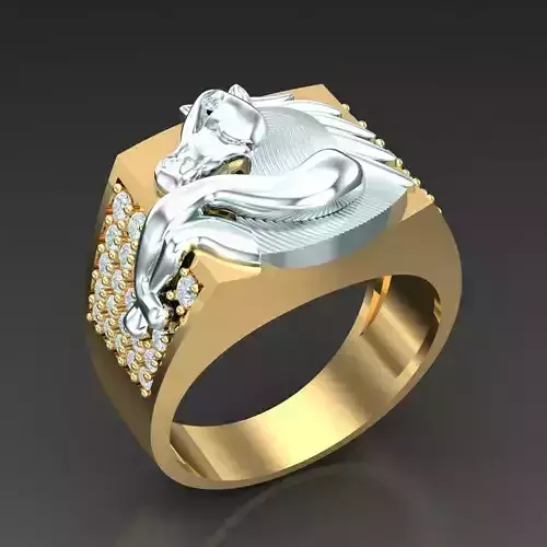 Man Ring New Design 3MR017 3D print model