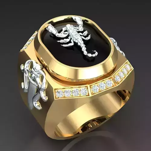 Man Ring New Design 3MR016 3D model