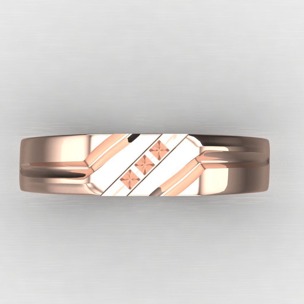 Man Ring New Design 3MR014 3D model_6