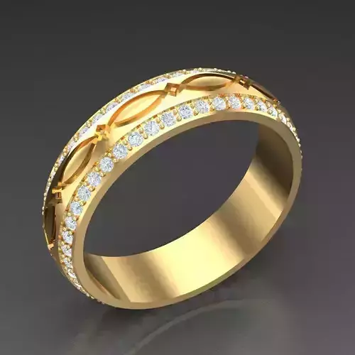 Man Ring New Design 3MR013 3D model