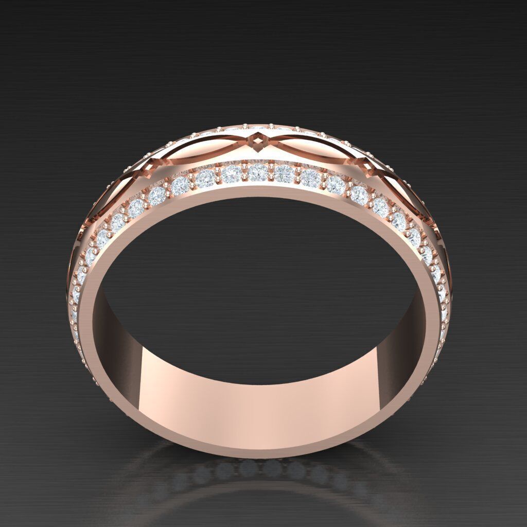 Man Ring New Design 3MR013 3D model_2