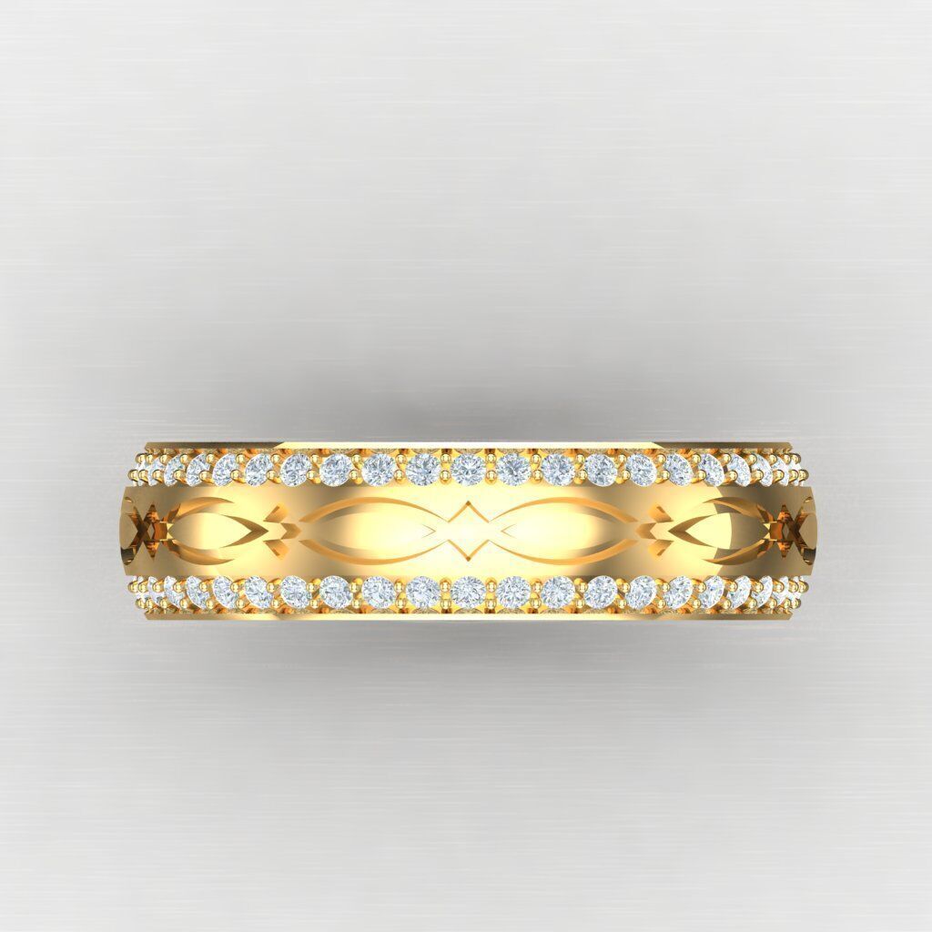 Man Ring New Design 3MR013 3D model_7