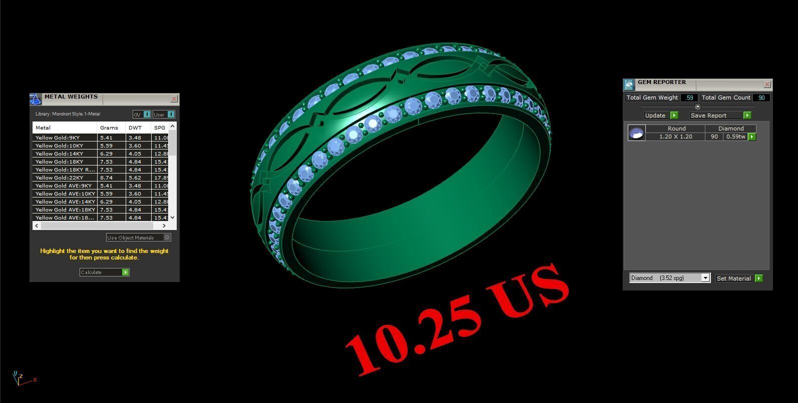 Man Ring New Design 3MR013 3D model_12