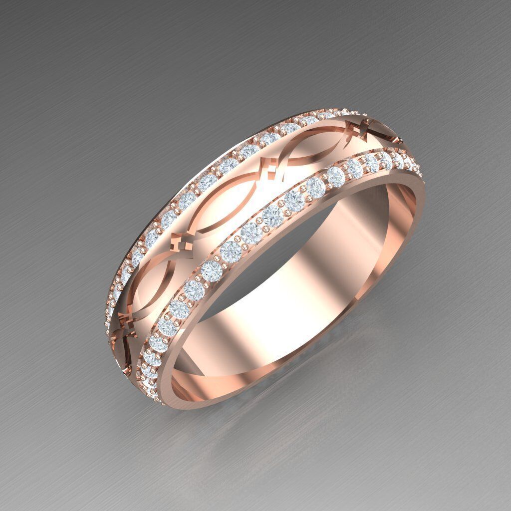 Man Ring New Design 3MR013 3D model_8