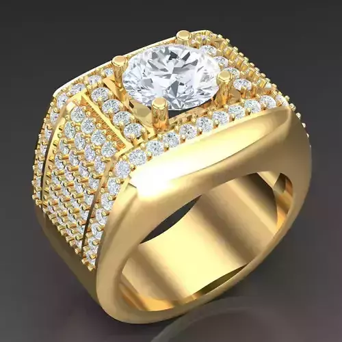 Man Ring New Design 3MR003 3D print model
