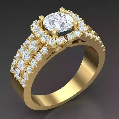 Man Ring New Design 3MR001 3D model