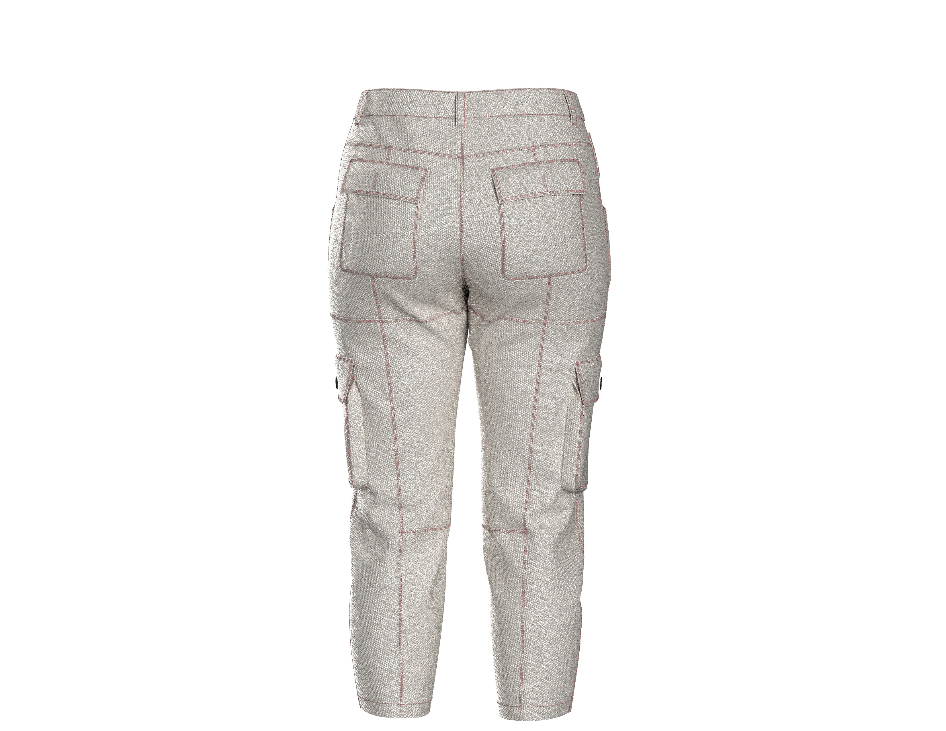 95 coat set for women 3D print model_3