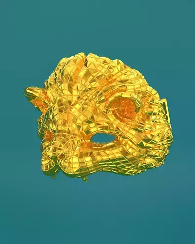 Lion Mask VIP Squid Game 3D print model