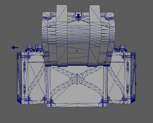 apothecary chest Alchemy herbs Storage Box medicine powder Low-poly 3D model_8