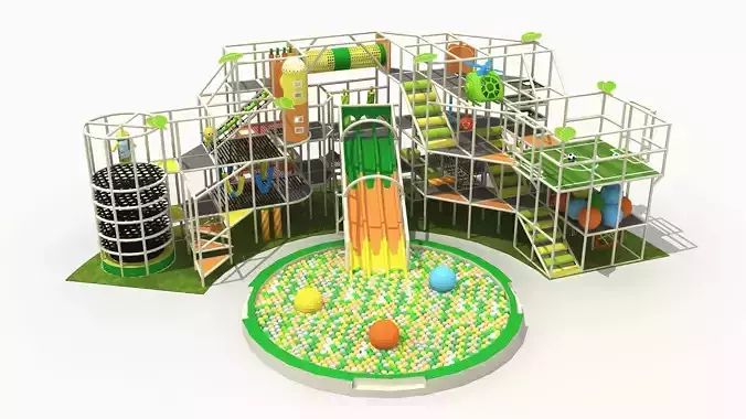 Jungle Field Theme High Level Naughty Castle