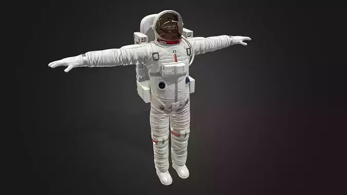 Realistic astronaut