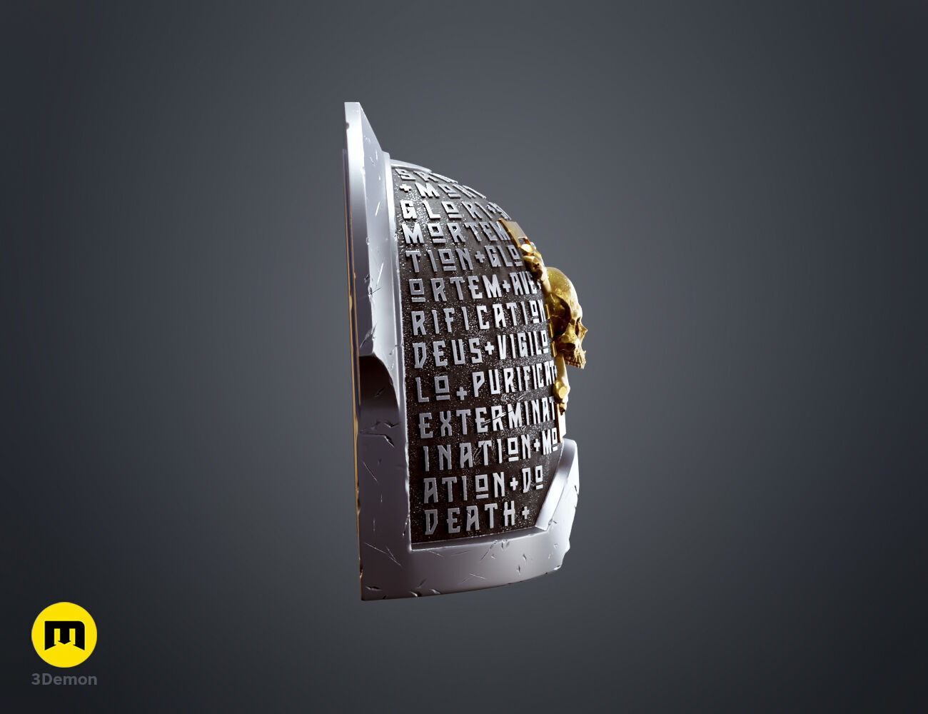 Deathwatch Shoulder Pauldron 3D print model_12