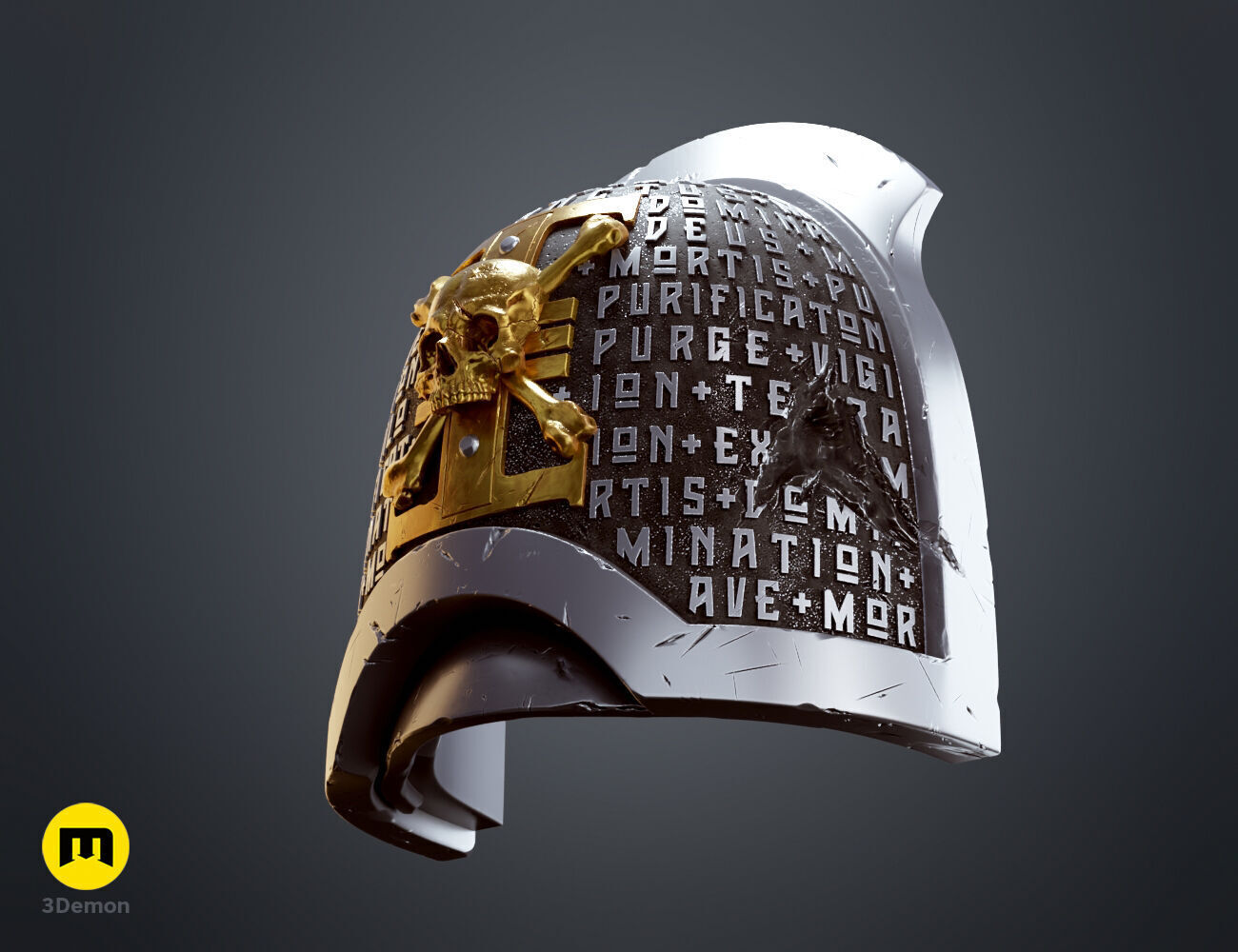 Deathwatch Shoulder Pauldron 3D print model_15