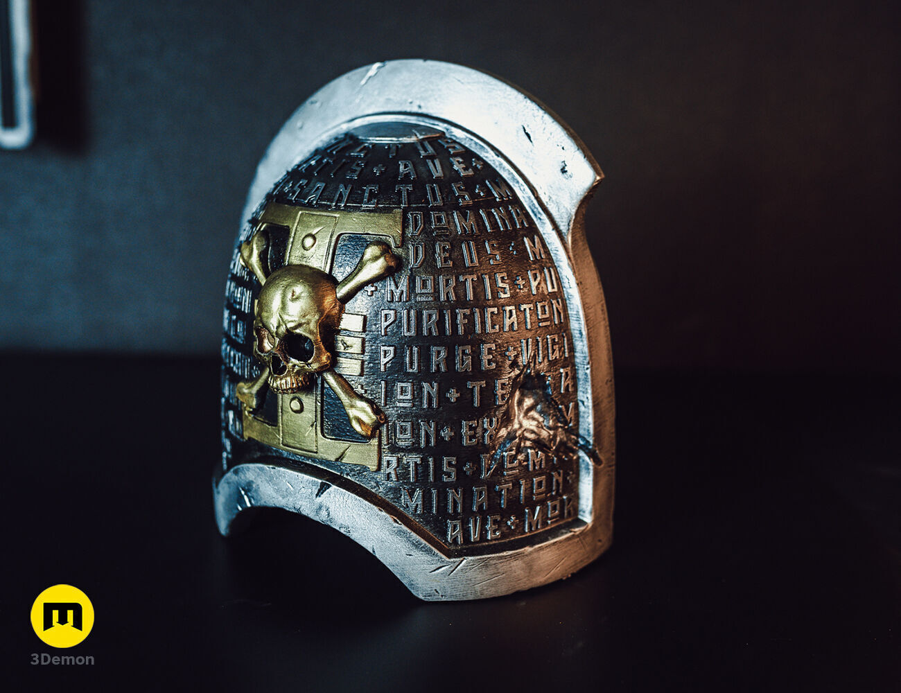 Deathwatch Shoulder Pauldron 3D print model_1