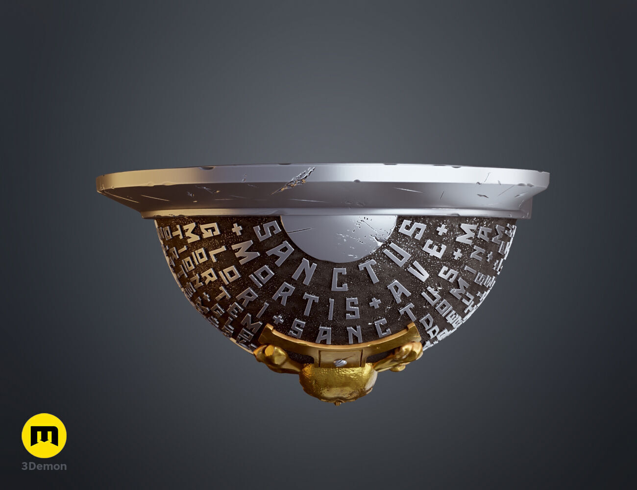 Deathwatch Shoulder Pauldron 3D print model_13